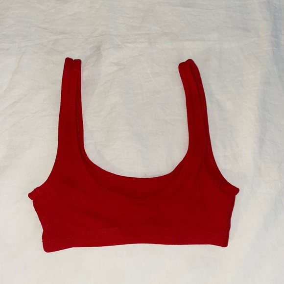 Aritzia TNA Ribbed Bra Top - Picture 2 of 2